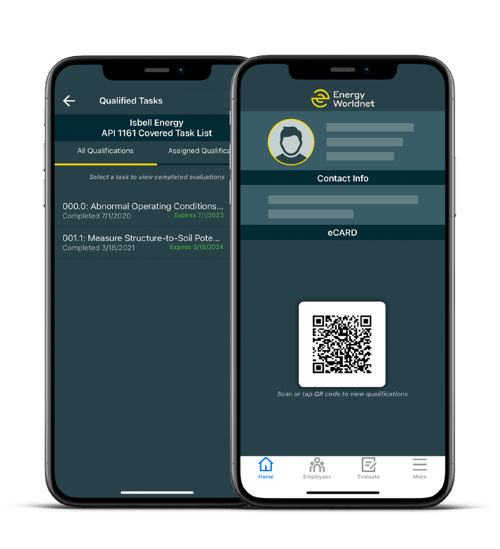EWN mobile app complete evaluations